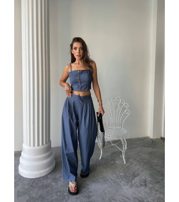 9705 Yeni Sezon Kot Tencel Takim Ssmmll - Olivia (20250518_121458)