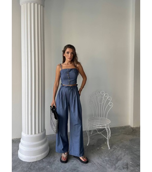 9705 Yeni Sezon Kot Tencel Takim Ssmmll - Olivia (20250518_121458)