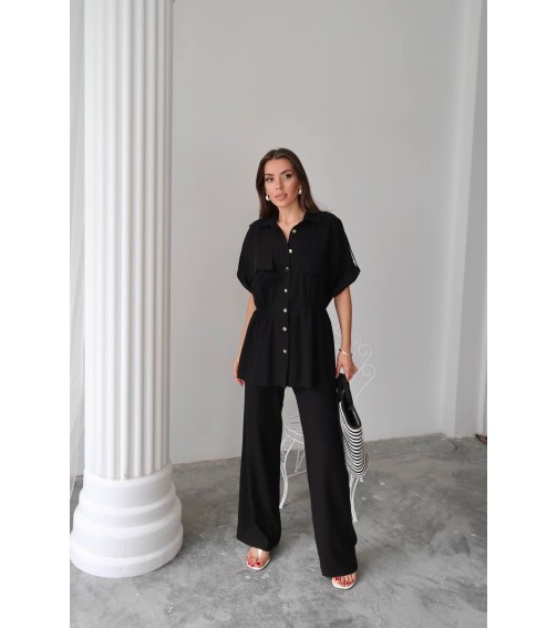 9692 Yeni Sezon Keten Gömlek Pantolon Takim Ssmmll - Maria Helena (20250525_115316)