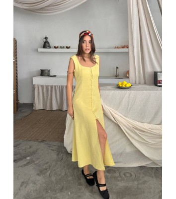 Yeni Sezon Keten Zara Model Elbise(Ssmmll) - Milena (20250609_133812)