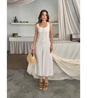 Yeni Sezon Keten Zara Model Elbise(Ssmmll) - Emilly (20250609_133914)